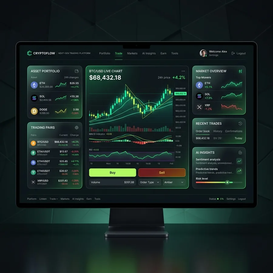 CryptoFlow Terminal